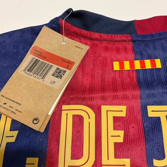 Nike Men’s Barcelona Football Club F. DeJong #21V Neck. L. Barca soccer spain - Picture 13 of 14